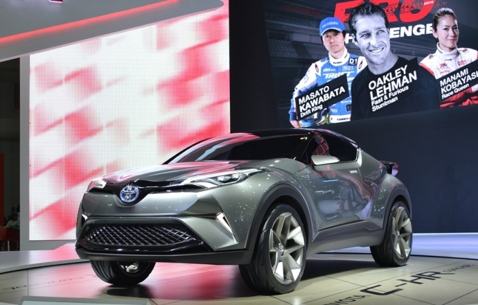 Toyota C-HR Concept Crossover ต้นแบบอนาคต พร้อมยลโฉมจริงที่ Motor Show