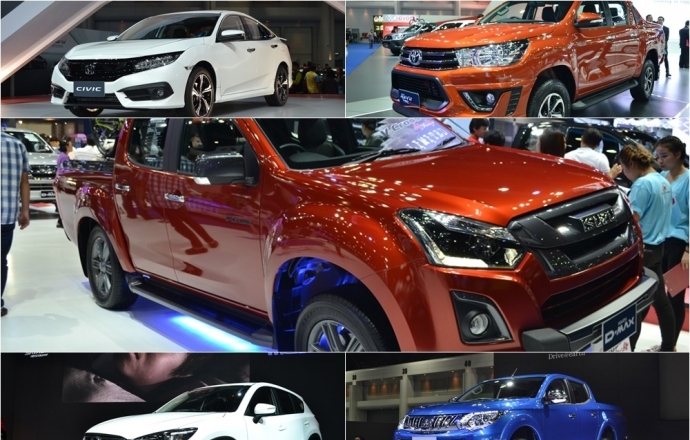 5 อันดับยอดจองรถใหม่ ในงาน Motor Show 2016