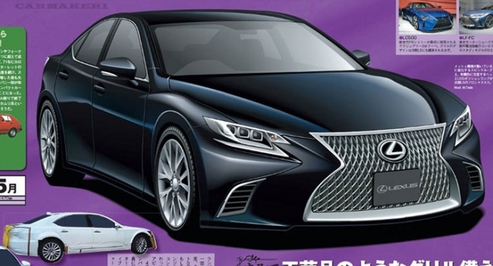 All New Lexus LS Luxury Car ขั้นเทพ พร้อมเผยต้นปีหน้า