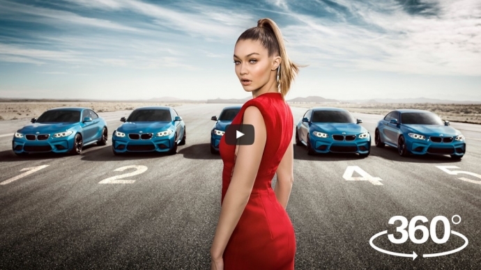 BMW โชว์เก๋ ชวนหา จีจี้ ฮาดิด บน M2 ใน YouTube