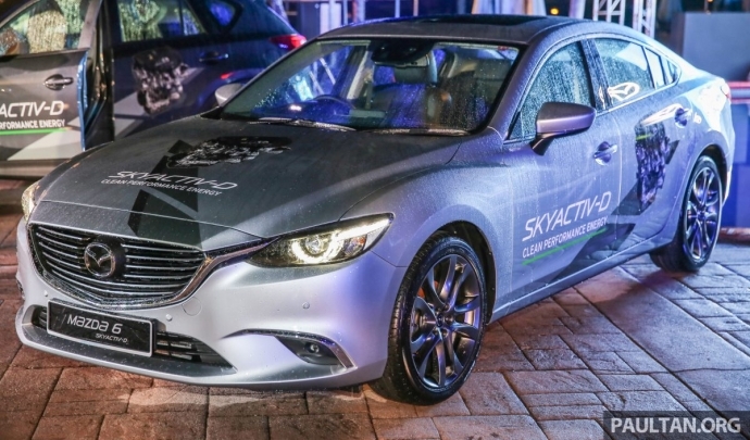 Mazda 6 ยานหรูพร้อมหัวใจใหม่เครื่องดีเซล SKYACTIV บุกมาเลย์แล้ว 