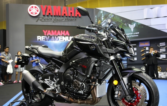 Yamaha   เปิดตัวพร้อมขาย   Yamaha MT-10  เผยราคาจำหน่าย  619,000 บาท
