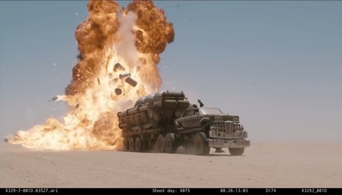 ภาพเบื้องหลังการถ่ายทำ Mad Max : Fury Road แบบไร้ CG
