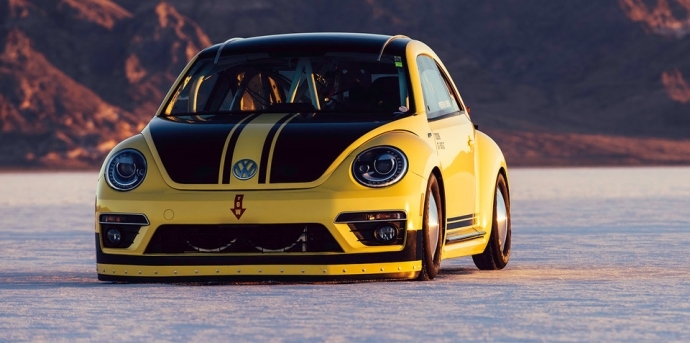 เต่าตัวแรงกับ Volkswagen Beetle ที่ความเร็ว 330 กม./ชม.