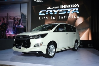 All New Toyota Innova Crysta MPV หรูให้ชีวิตทุกด้านเหนือระดับ เริ่มที่ 1.129 ล้านบาท 