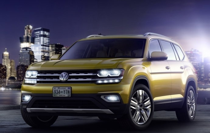 Volkswagen Atlas SUV ไซส์กลางน้องใหม่ เพื่อตลาดมะกันโดยเฉพาะ