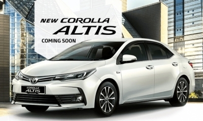 ตามหลังพี่ไทย !! Toyota Corolla  Altis Facelift สปอร์ตซีดานใหม่เผยแล้วที่มาเลย์
