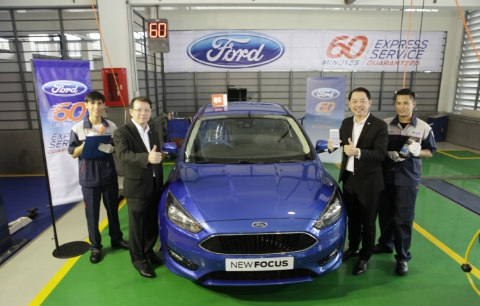 Ford ยกระดับบริการ พร้อมเปิดตัวนวัตกรรมล่าสุด “60 Minutes Express Service Guaranteed Online Booking” ครั้งแรกในไทย