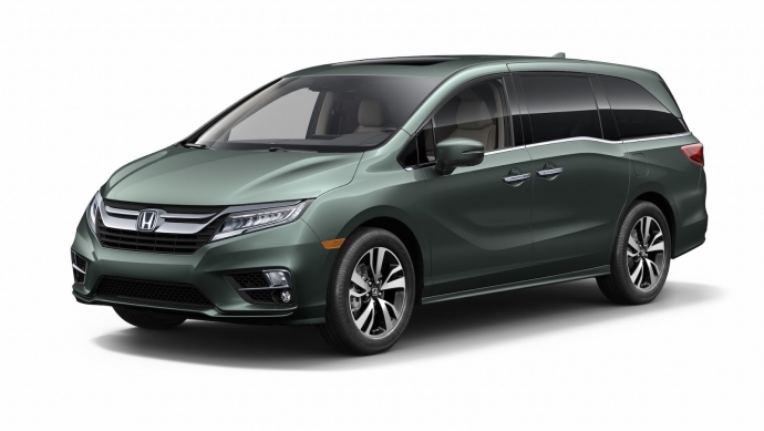 2018  Honda Odyssey   มินิแวนร่างใหม่พร้อมแล้วที่อเมริกา