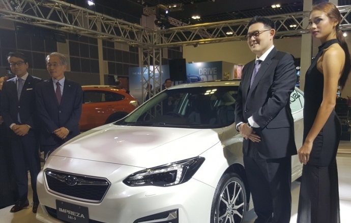 Subaru   เปิดตัว   Subaru Impreza  2017   ในสิงคโปร ไทยรอตลาดคอมแพ็คคาร์ฟื้นตัว