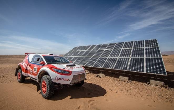 Acciona รถยนต์ไฟฟ้าคันแรก ที่พิชิตเส้นชัยศึกแรลลี่ Dakar ได้สำเร็จ