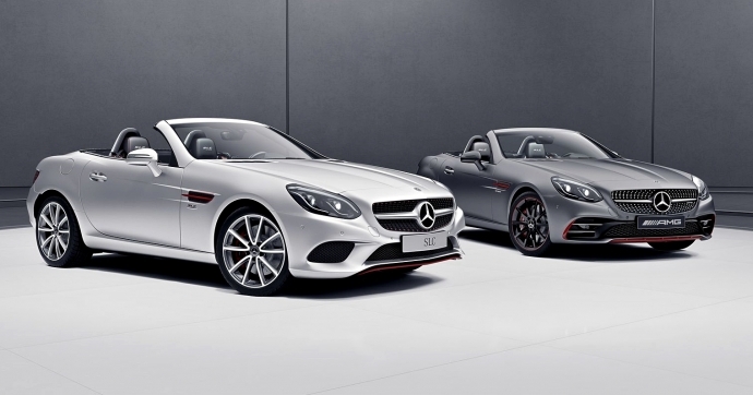 Mercedes-Benz เพิ่มเติมความหรูหราและสปอร์ต ส่งรุ่นพิเศษ SL designo Edition และ SLC RedArt Edition