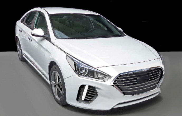 หลุดเก๋งใหม่ !!! Hyundai Sonata Faceliift จ่อขายทั่วโลกปีนี้