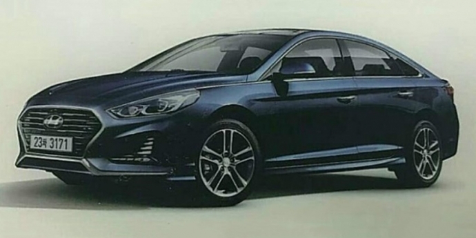 หลุด... Hyundai Sonata ลุคใหม่ หน้าใหม่ สปอร์ตกว่าเดิม