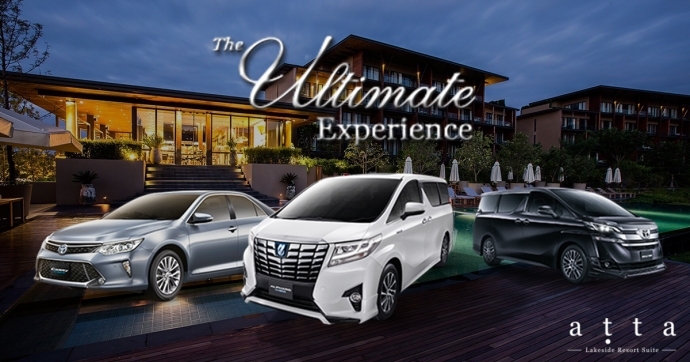 เอกสิทธิ์เหนือระดับ เพื่อลูกค้า Toyota Camry,  Alphard หรือ Vellfire คนพิเศษ เดือนนี้กับ Ultimate Luxury Nature Escape at Atta Lakeside Resort Khaoyai