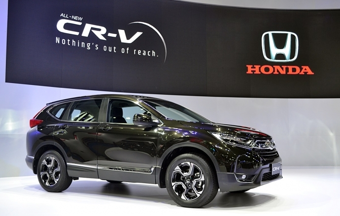 Honda จัดแสดง CR-V ใหม่พร้อมยนตรกรรม รุ่นอื่นๆ ในงาน Motor Show 2017 