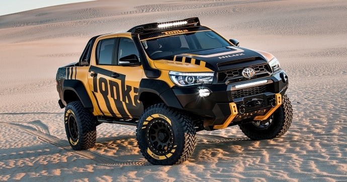 Toyota Hilux Tonka Concept ตัวลุยในฝันของสายลุย พื้นฐานจากกระบะยอดนิยม