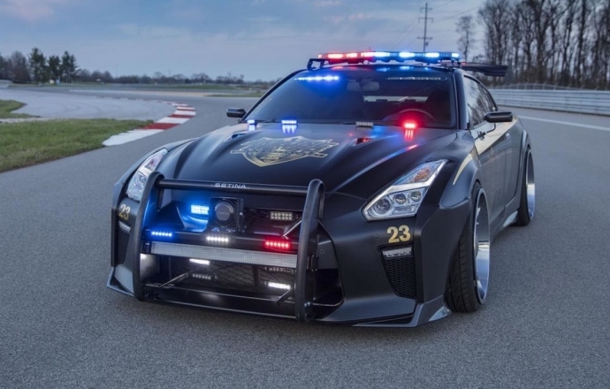 รถตำรวจสุดโหด Nissan GT-R Copzilla พร้อมโชว์ตัวในงาน New York Auto Show 2017