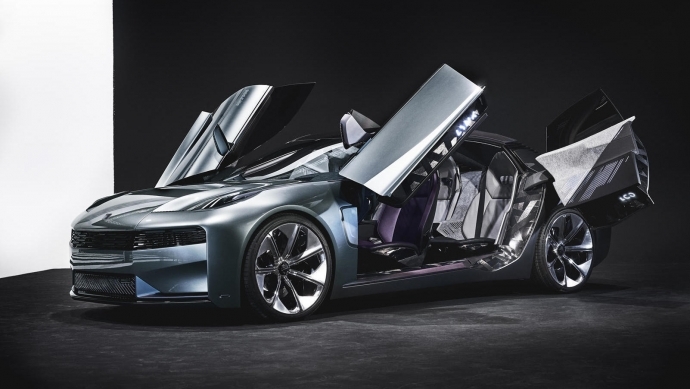 Lynk & Co. ทำภาพหลุดรถยนต์ไฟฟ้ารุ่นใหม่ที่ดีไซน์ล้ำยุคกว่าเดิม