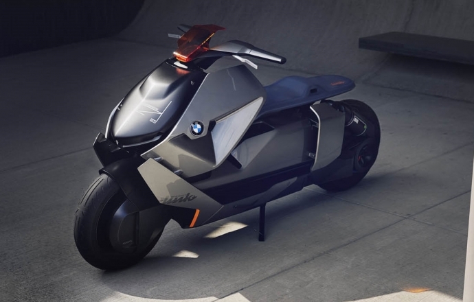 BMW เผยต้นแบบรถจักรยานยนต์ สกูตเตอร์ BMW Concept Link