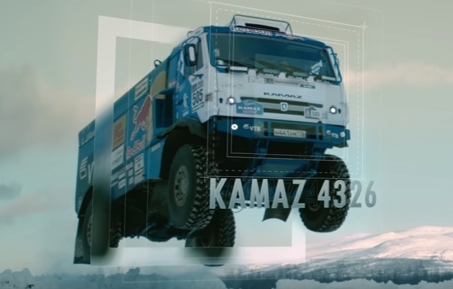 Russian Kamaz Truck โดดชิวๆ กับน้ำหนัก 10 ตัน