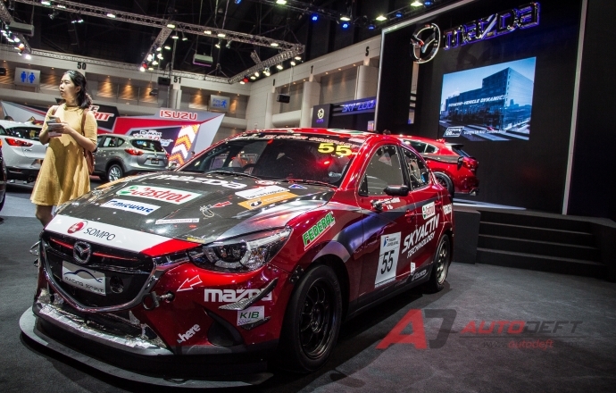Mazda จัดเต็ม ขนรถแข่ง รถตกแต่งพิเศษ โชว์เต็มงาน Bangkok International Auto Salon 2017