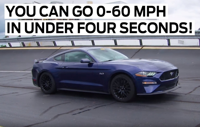 Ford Mustang GT ปี 2018 เร่ง 0-100 ในเวลาต่ำกว่า 4 วินาที