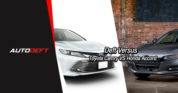 Deft Versus : Toyota Camry VS Honda Accord คู่หยุดโลกรถหรู....แดนปลาดิบ