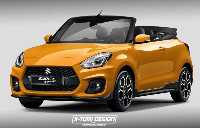 Suzuki Swift Sport ใหม่ ในเวอร์ชั่นเปิดประทุน Cabrio