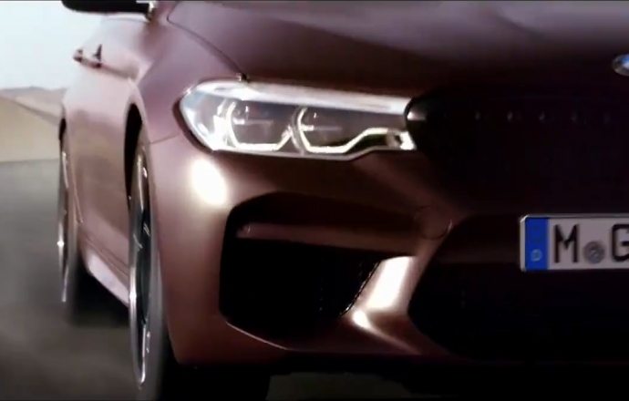 BMW ปล่อยคลิปตัวอย่างล่าสุด M5 รถสปอร์ตตัวแรง 600 แรงม้า