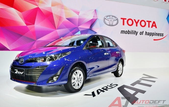ยลโฉมจริง!! Toyota Yaris ATIV สมาร์ทซีดานดาวเด่นในงาน Big Motor Sale 2017