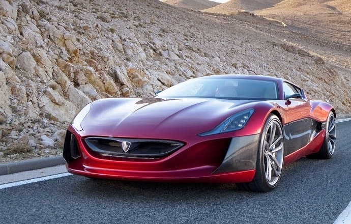 ชมภาพรถยนต์ไฟฟ้าเจ้าใหม่  Rimac Concept One จากโครเอเชีย