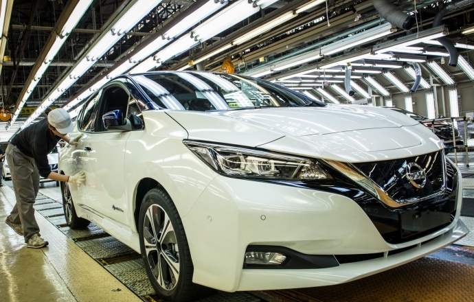 All New Nissan Leaf เปิดโรงประกอบนอกแดนยุ่น จ่อส่งมอบต้นปีหน้า