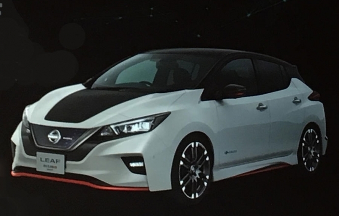 เผยภาพรถยนต์ไฟฟ้าตัวซิ่ง Nissan Leaf Nismo Concept เตรียมออกโชว์ที่งาน Tokyo Motor Show