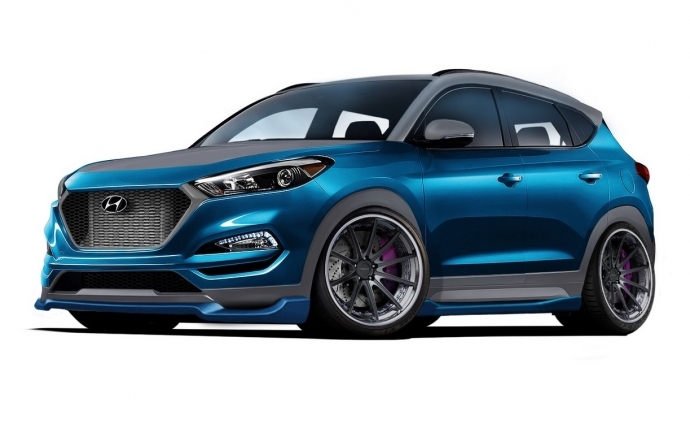 Hyundai Tucson Sport Concept อเนกประสงค์แต่งเท่โดย Vaccar พร้อมโชว์งาน SEMA Show 2017