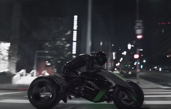 วีดีโอใหม่ล่าสุด กับสองล้อสุดล้ำ Kawasaki Concept J