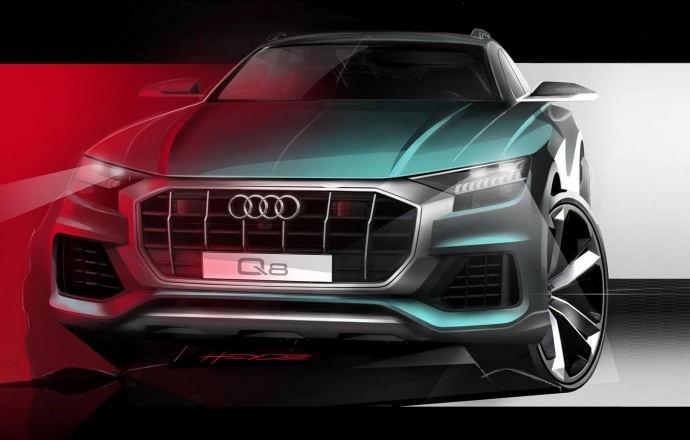 อย่างหล่อ!!! Audi Q8 อเนกประสงค์หรูใหญ่กับหน้าตาสุดเท่ จ่อเผย 5 มิถุนายน