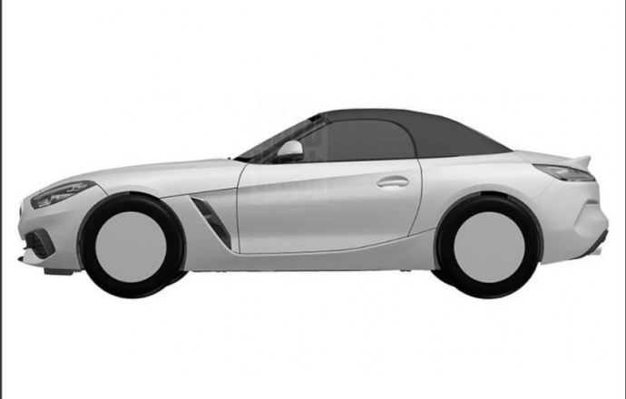 หลุดจังๆ BMW Z4 โรสเตอร์หรูเจนใหม่ผ่านภาพสิทธิบัตร
