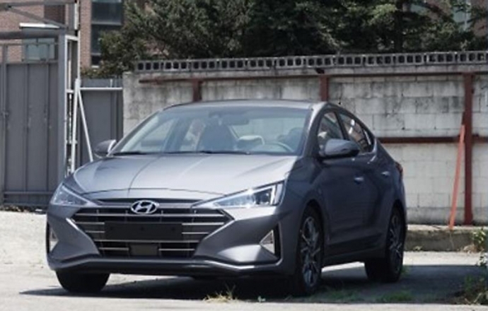 จับได้คาตา!! Hyundai Elantra Facelift หล่อใหม่…..เก๋งสปอร์ตแดนกิมจิ