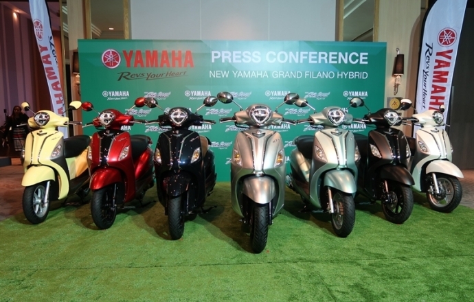 Yamaha Grand Filano Hybrid รถจักรยานยนต์ใหม่ สมาร์ทไปอีกขั้น กับราคาเริ่ม 55,500 บาท