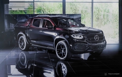รถกระบะ Mercedes-Benz X-Class กับการแต่งเน้นความสปอร์ต โดย PICKUP-DESIGN.COM