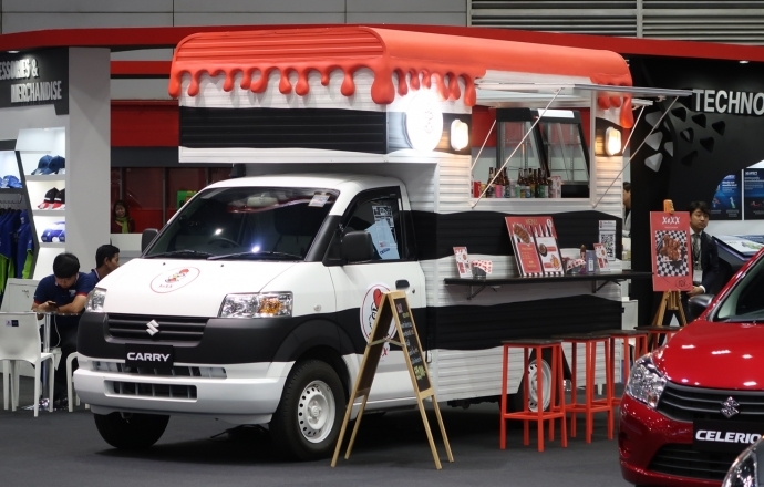 หลากหลาย Suzuki Carry Food Truck จากงาน Big Motor Sale 2018