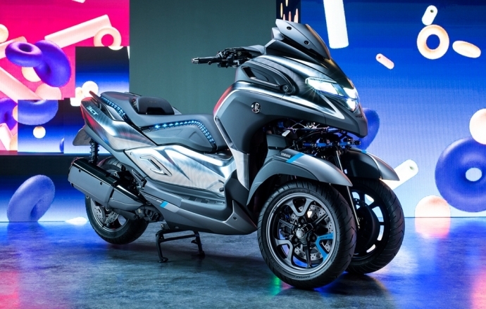 เผย Prototype รถจักรยานยนต์ Yamaha 3CT ในงาน EICMA 2018