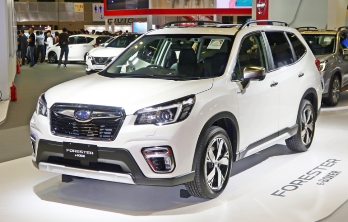 เปิดตัวรถยนต์ใหม่ Subaru Forester e-Boxer ที่งาน Singapore Motorshow 2019