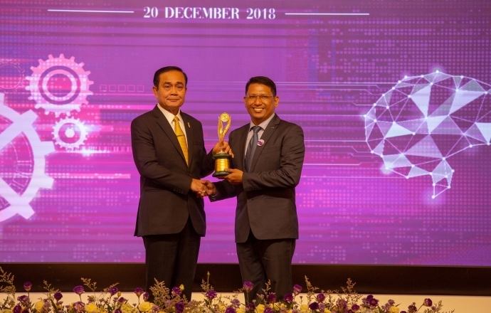 จีเอ็ม ประเทศไทยรับรางวัลอุตสาหกรรมดีเด่น ประเภทการรักษาคุณภาพสิ่งแวดล้อม ประจำปี 2561