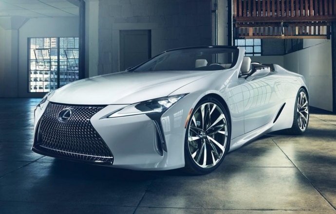เตรียมพบตัวจริง Lexus LC Convertible Concept ที่งาน Detroit Auto Show 2019