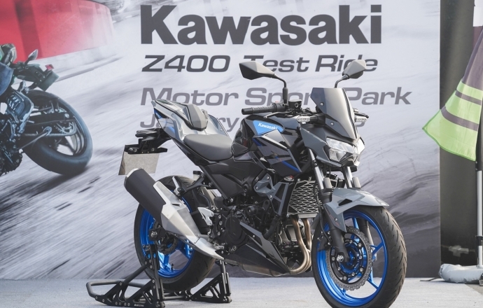 คาวาซากิเปิดโอกาสสัมผัสซูเปอร์เน็คเก็ตน้ำหนักเบา ทรงพลัง ภายในงาน Kawasaki Z400 Test Ride