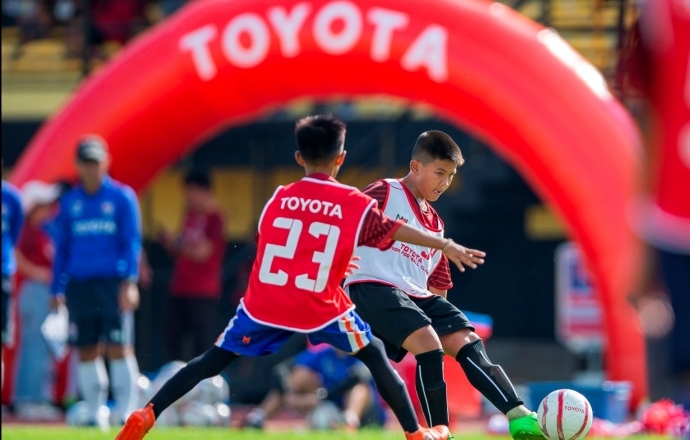 โตโยต้าร่วมสนับสนุนวงการฟุตบอลไทย ผ่านโครงการ “โตโยต้า จูเนียร์ ฟุตบอลคลินิก 2019” ผลักดันเยาวชนไทยสู่เวทีระดับโลก