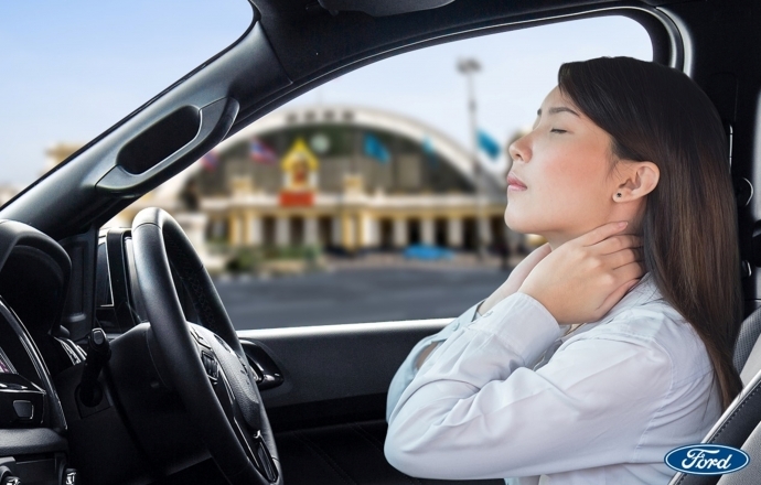 ฟอร์ดแนะนำสารพัดวิธีเลี่ยงโรคกล้ามเนื้อที่เกิดจากการขับรถ