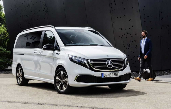 พี่ใหญ่มาแล้ว Mercedes-Benz EQV Concept รถตู้ MPV พลังงานไฟฟ้า 100%